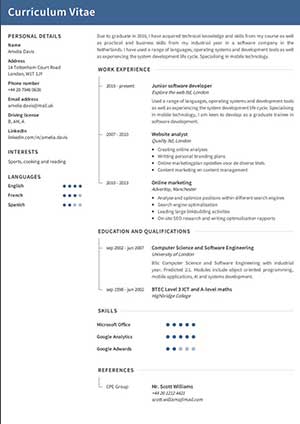 Exemple de CV-uri gratuite
