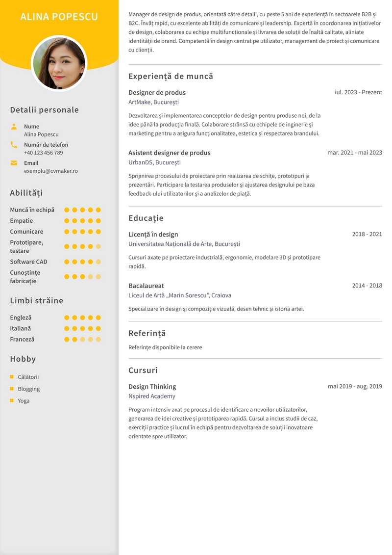 CV designer